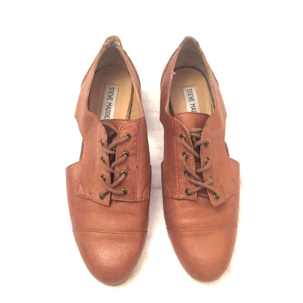 Steve Madden Women’s Brian Flat Shoes Size 8B Tan - Picture 2 of 8